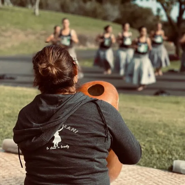 Kaui drumming with Ipu